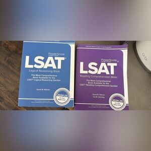 LSAT PowerScore LR & RC Bible 2024–2025 – Like New, No Writing